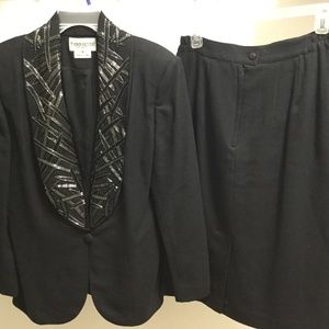 Woman’s two piece suit